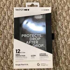 Tech21 Evo Check Protective Case with Drop Protection for Google Pixel 3 XL